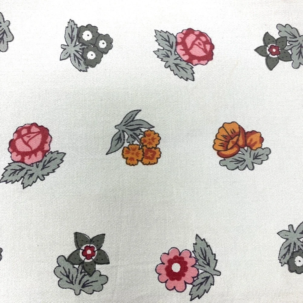 Lot 6 x Williams Sonoma Floral Napkins Square 20” Green Border Botanical